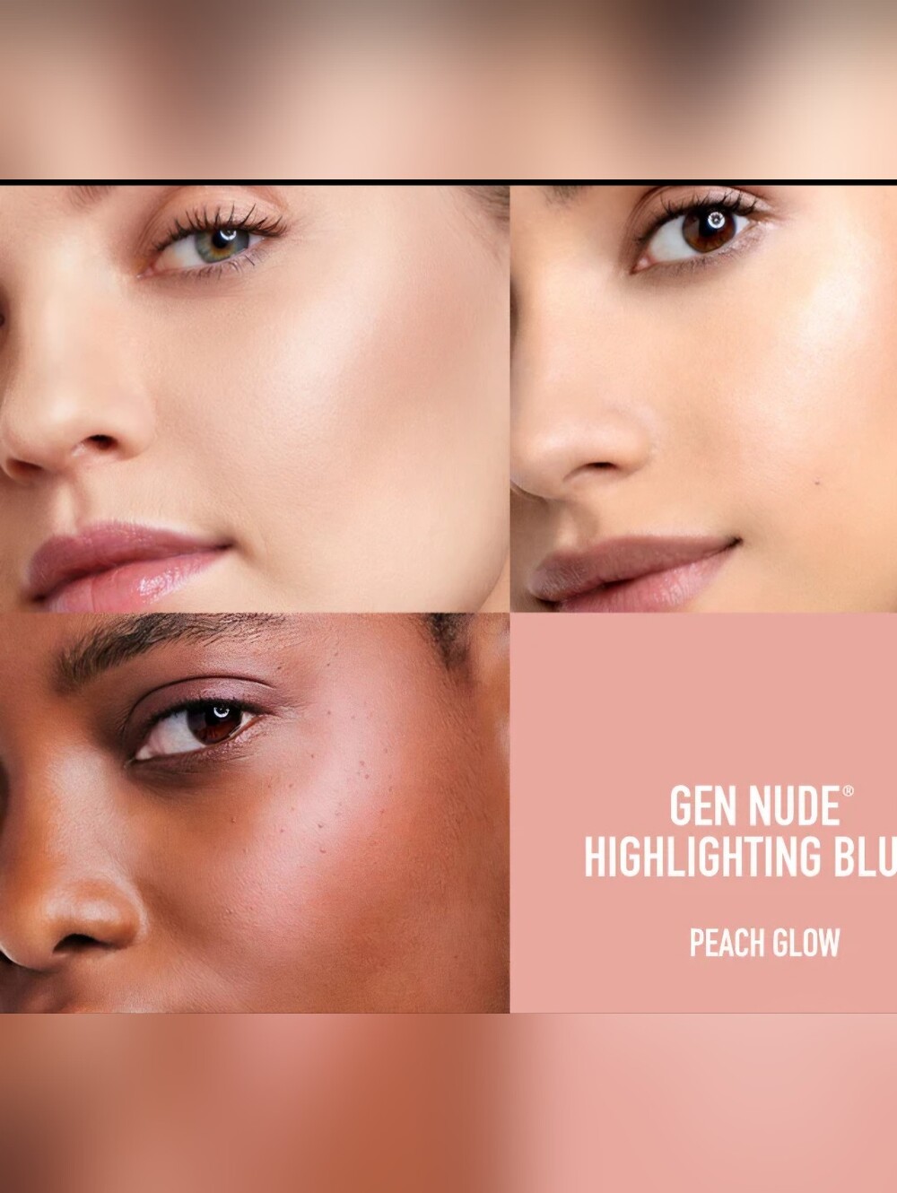 BareMinerals Gen Nude Highlighting Blush In Peach Glow - Picture 2 of 4